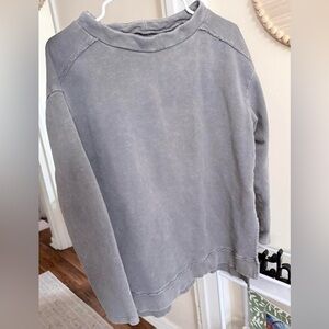 Anthropologie Gray Sweatshirt
